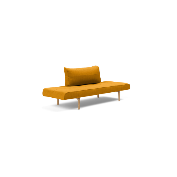 Zeal Daybed with Bow Leg - Micro Check Grey 590 - Image 6