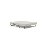 Cubed 160 Chrome Sofa Bed - Mixed Dance Natural 527 - Image 2
