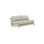 Cubed 160 Chrome Sofa Bed - Mixed Dance Natural 527