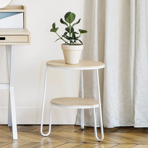 Anatole Side Table - Natural Oak - Image 2