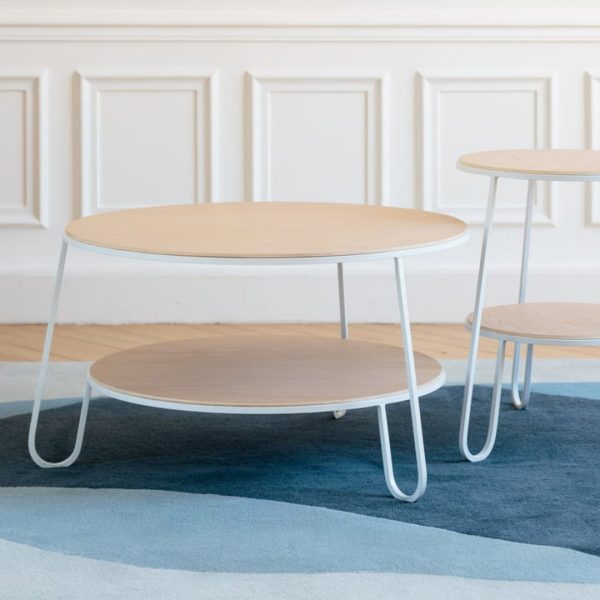 Eugenie Coffee Table - Natural Oak - Image 3