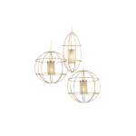 Zeppelin Round & Oval Suspension Lamp | Set of 3