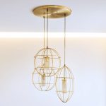 Zeppelin Round & Oval Suspension Lamp | Set of 3 - Image 2