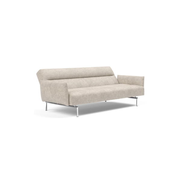 Jillis Sofa Bed With Arms - 280 Avella Sand - Image 2