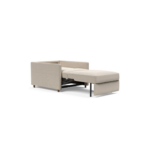Neah 80 Sofabed Slim Arms - 612 Blida Sand Grey - Image 3