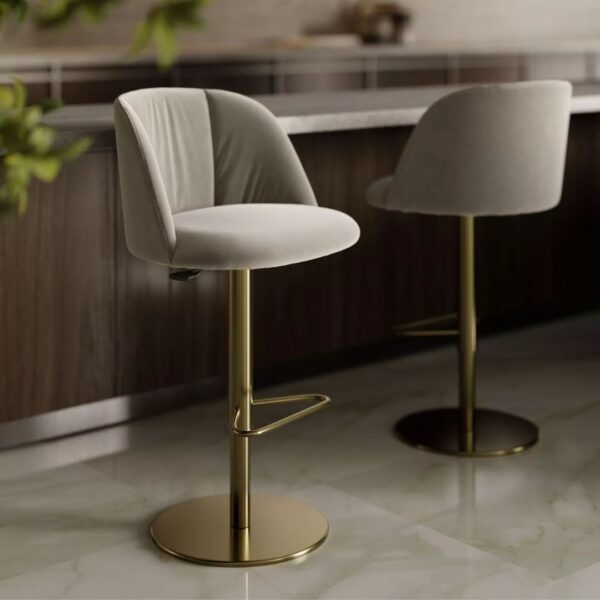Agatha Swivel Barstool - Image 2