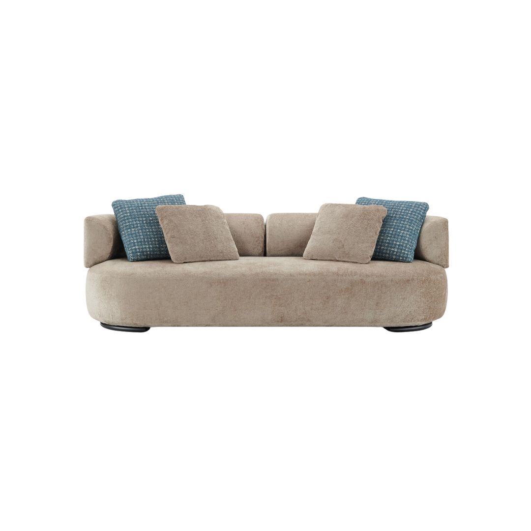 1 K-waiting Sofa - Chenille Beige - Image 1