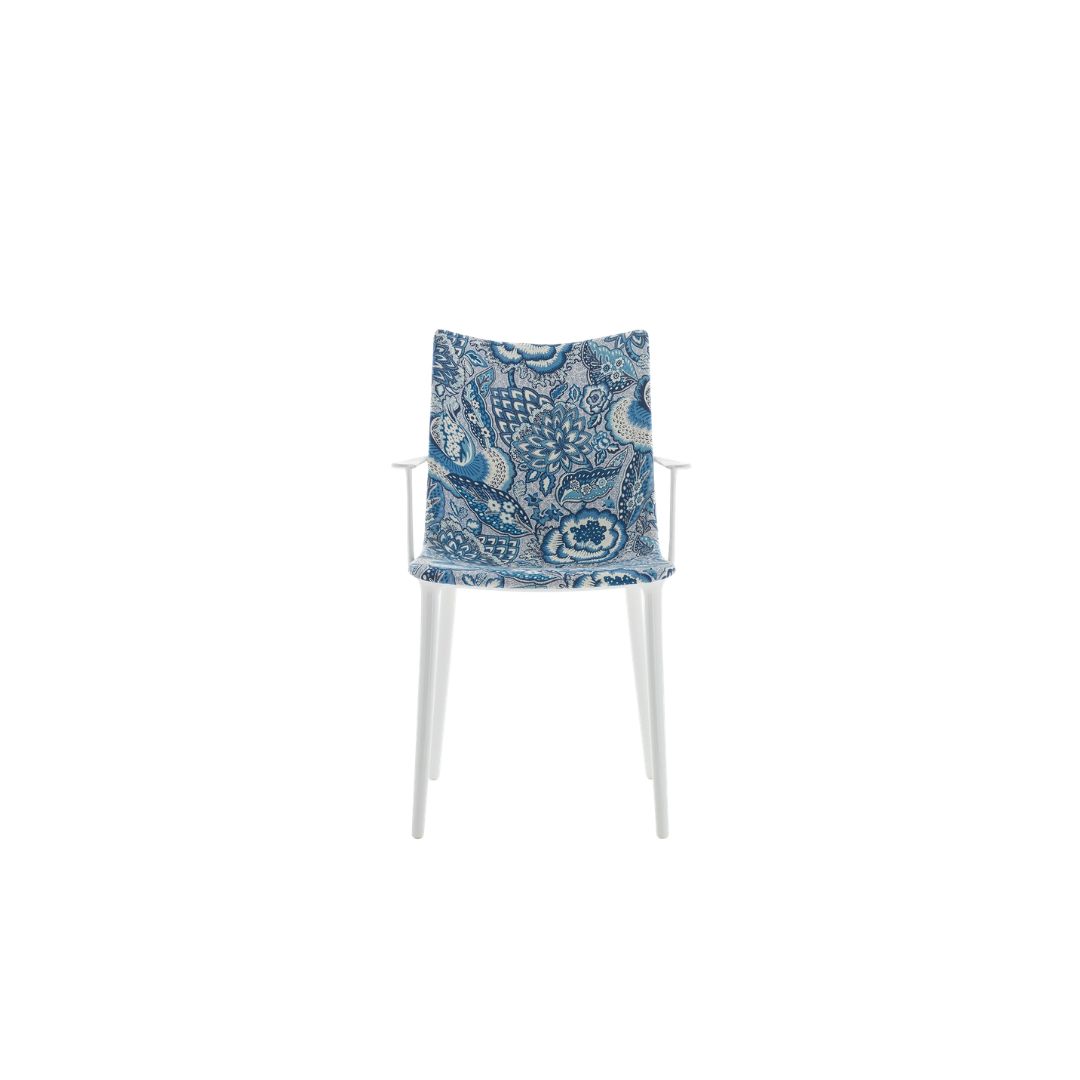 1 H.H.H. Chair - Upholstered Fabric White Ink - Image 1