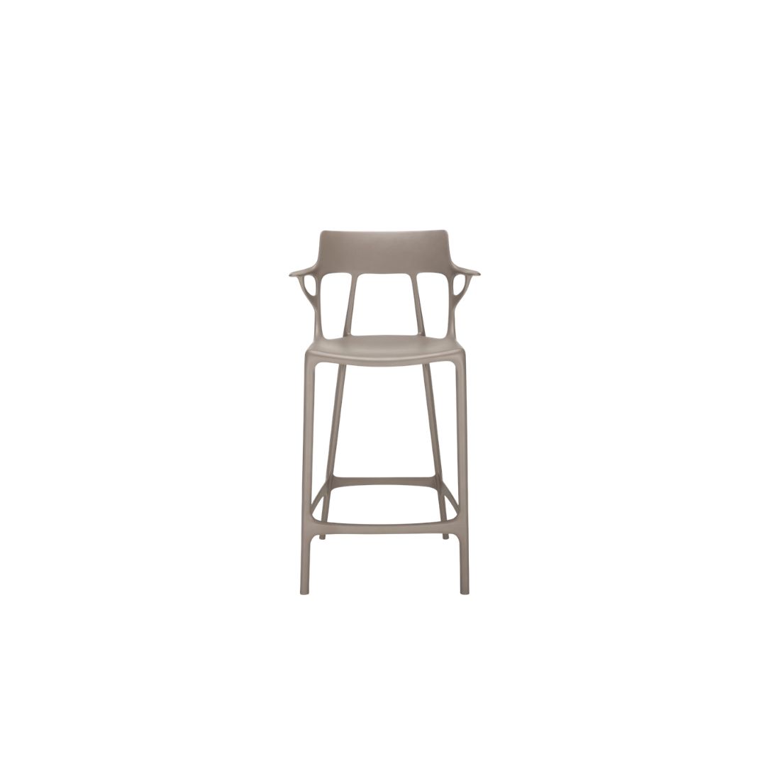 1 A.i. Stool Recycled - Grey - Image 1
