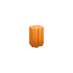 Okra Vase H24cm - Orange