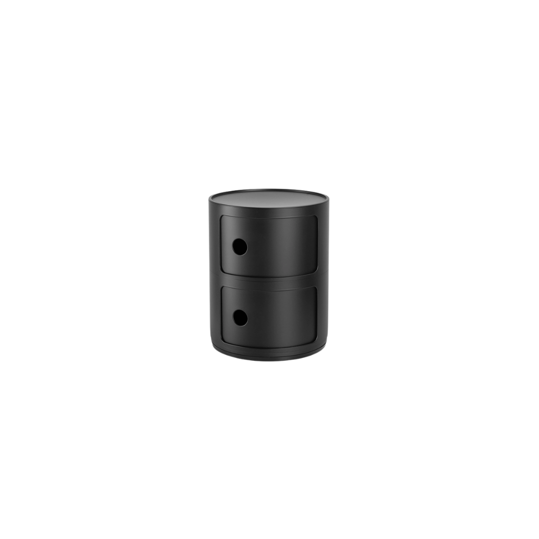 1 Componibili Recycled - 2 Element Matt Black - Image 1