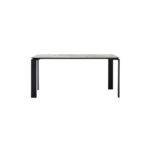 Four Ceramic 190x90CM Dining Table - Nature Tundra, Black