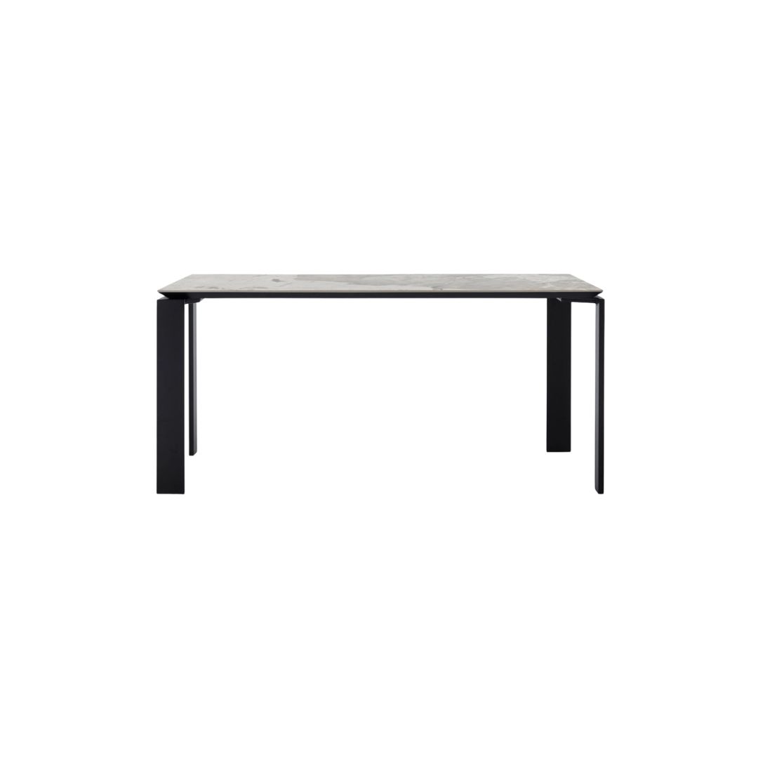 1 Four Ceramic 190x90CM Dining Table - Nature Tundra, Black - Image 1