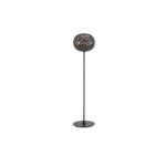 Planet Floor Lamp 130cm - Smoke, Black