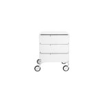Mobil Mat 3 Containers - White