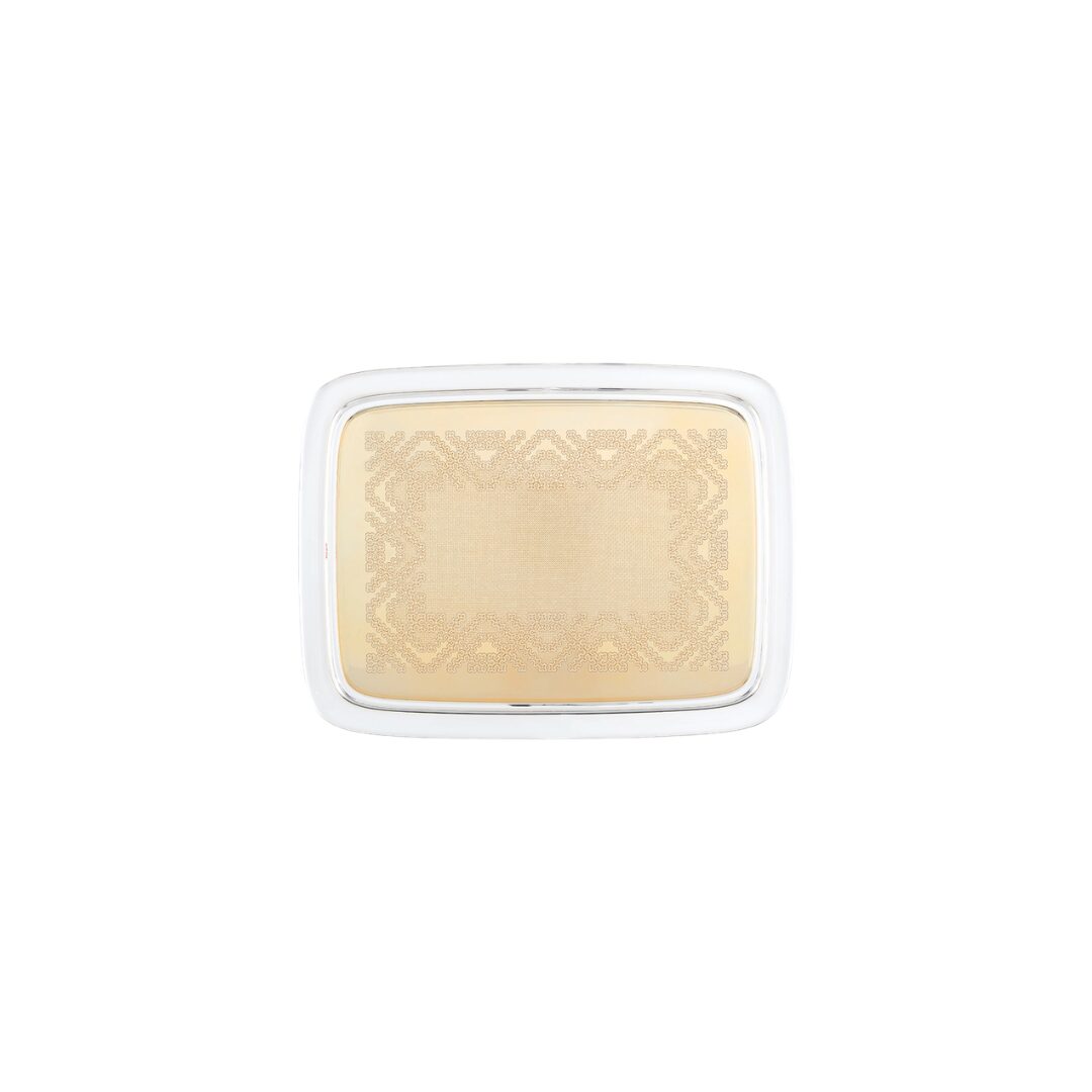 1 Teatime Tray - Gold - Image 1