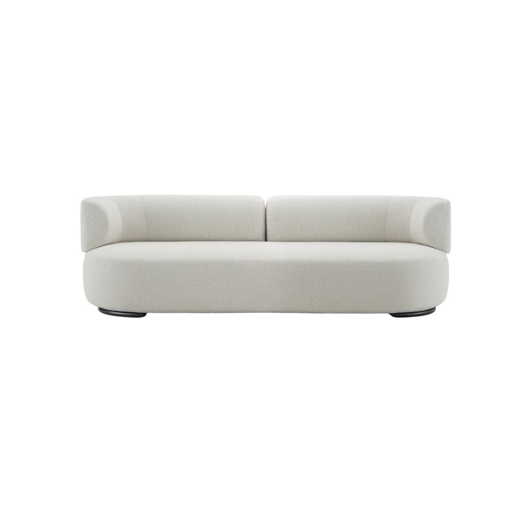 1 K-Waiting Sofa Bouclè Ecru - Image 1