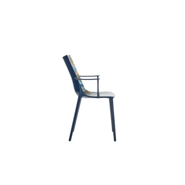 H.H.H. Chair Graphic Impression - Blue Ink Ochre - Image 2