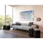 Largo 3 Seater Sofa - Gubbio Match - Ecru - Image 2