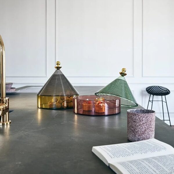 Trullo Table Centre - Crystal/Fume - Image 2