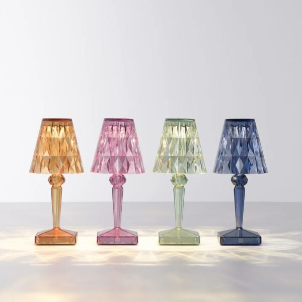 Battery Table Lamp - Smoke - Image 2