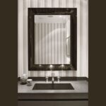 Francois Ghost Mirror 65x79cm - Glossy Black - Image 2