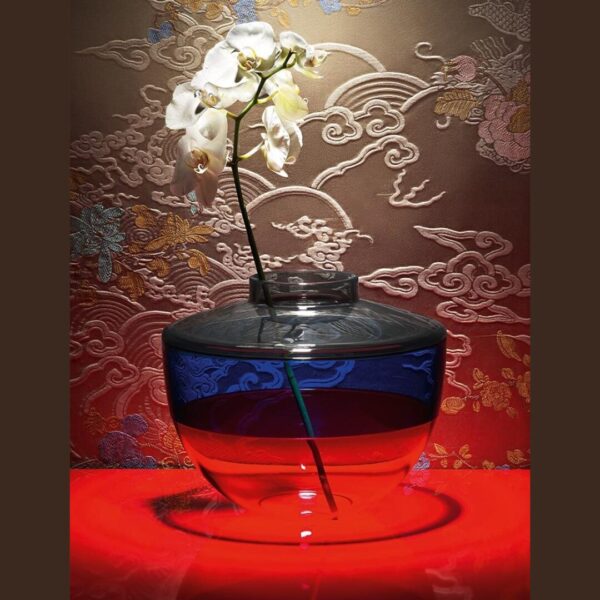 Shibuya Vase - Orange/Violet/Smoke - Image 3