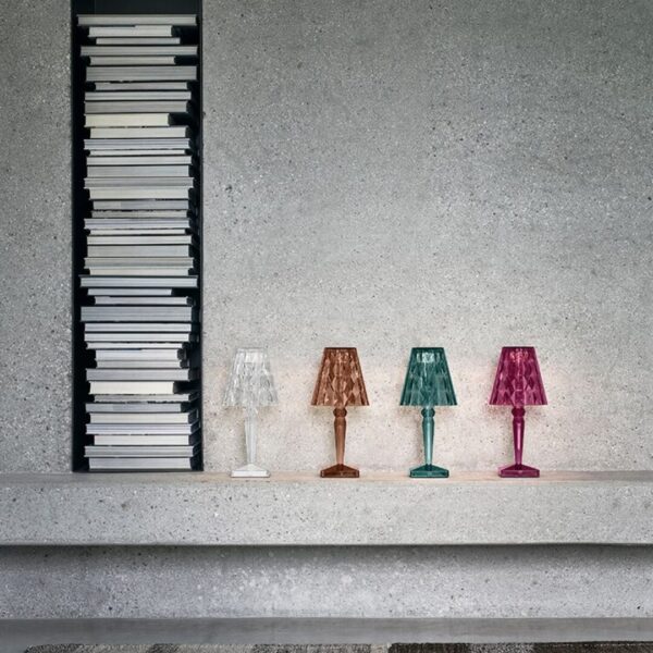 Battery Table Lamp - Mint Green - Image 3