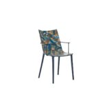 H.H.H. Chair Graphic Impression - Blue Ink Ochre - Image 3