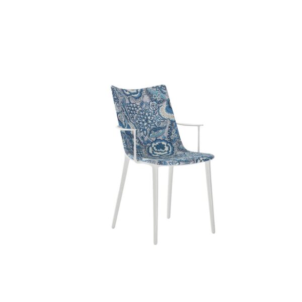 H.H.H. Chair - Upholstered Fabric White Ink - Image 3