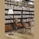 Angelo Stone Floor Lamp - Champagne - Image 3