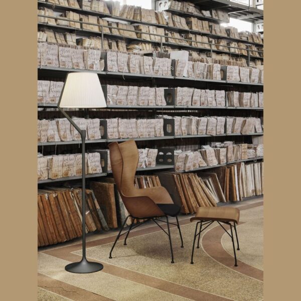Angelo Stone Floor Lamp - Champagne - Image 3