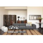 Largo 3 Seater Sofa - Gubbio Match - Ecru - Image 3