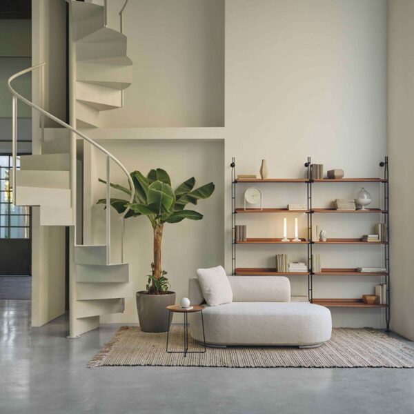 Adam Wood Bookshelves - 10 Shelves Dark Wood - Image 3