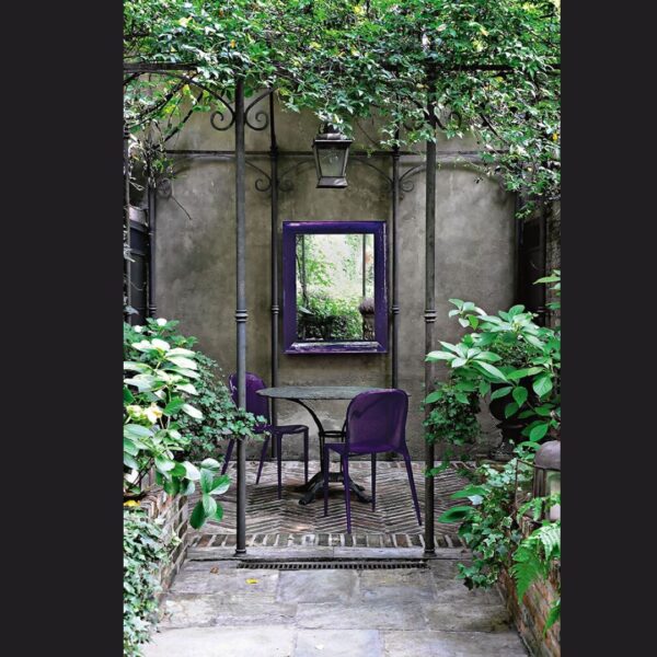 Francois Ghost Mirror 65x79cm - Glossy Black - Image 3