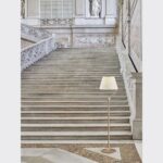 Angelo Stone Floor Lamp - Champagne - Image 4