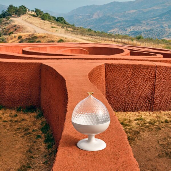 Pumo Table Centre - Amber/Brick Red - Image 2