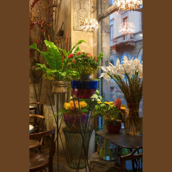 Shibuya Vase - Orange/Violet/Smoke - Image 4