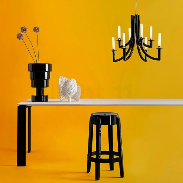 Khan Suspension Lamp - Black - Image 4