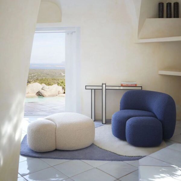 Aaland Sofa DX Right 240cm - Fabric Gorgone White - Image 3