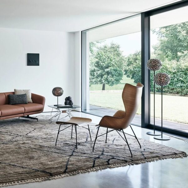 Planet Floor Lamp 160cm - Crystal, Chrome - Image 5