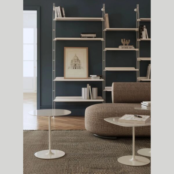 Adam Wood Bookshelves - 10 Shelves Dark Wood - Image 5