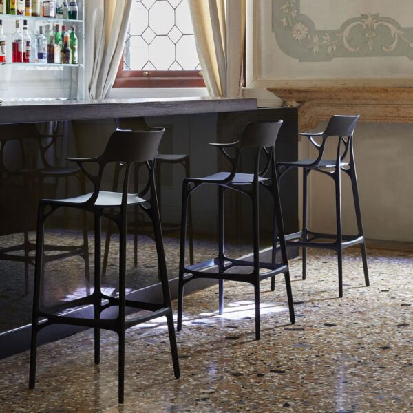 A.i. Stool Recycled - Grey - Image 5