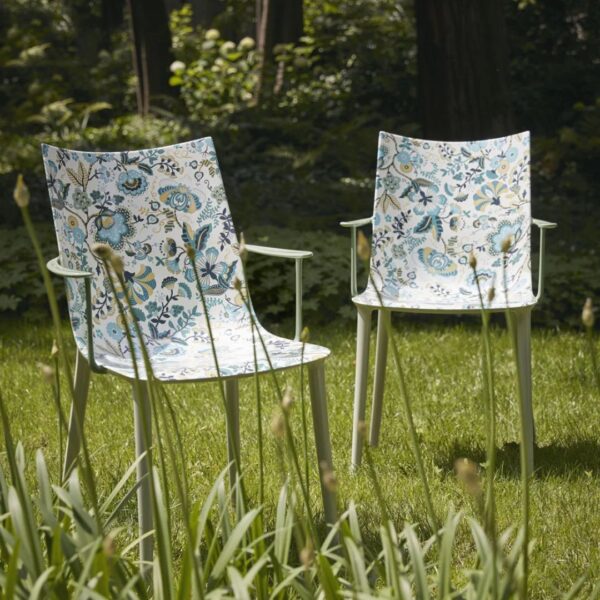 H.H.H. Chair - Full-Grain Leather White Frame - Image 6