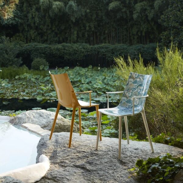 H.H.H. Chair - Full-Grain Leather White Frame - Image 7