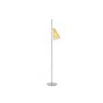K-Lux Floor Lamp - Gray,Stray Yellow