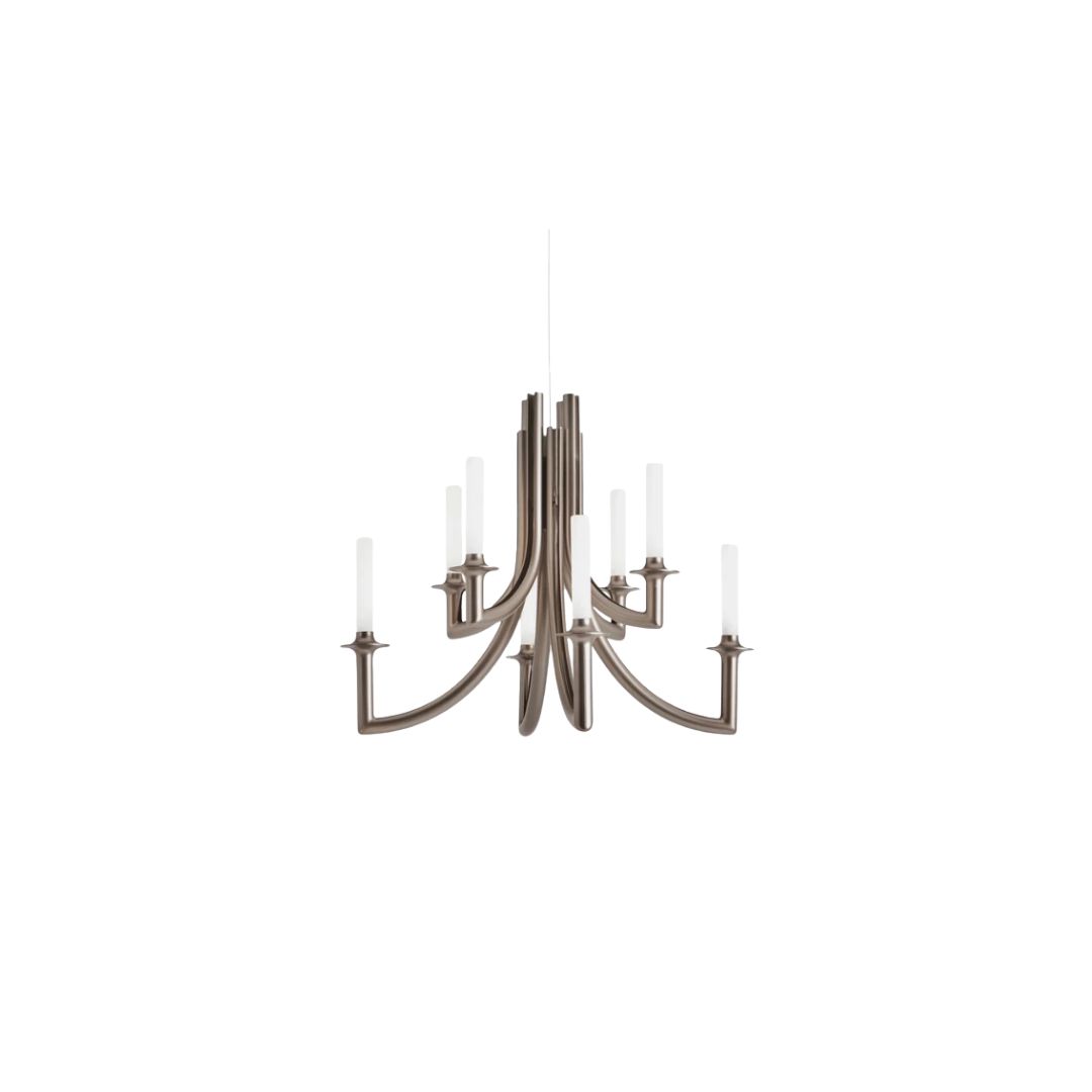 LSP Website Product Photo (1) Khan Suspension Lamp - Matt Bronze - Image 1