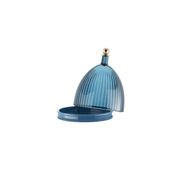 La Coupole Table Centre - Sky Blue, Blue - Image 6