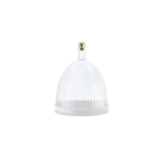 La Coupole Table Centre - Transparent, White