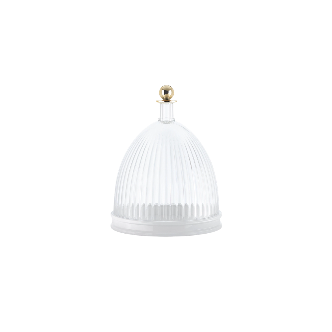 LSP Website Product Photo (13) La Coupole Table Centre - Transparent, White - Image 1